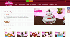 Desktop Screenshot of monginisbakery.com